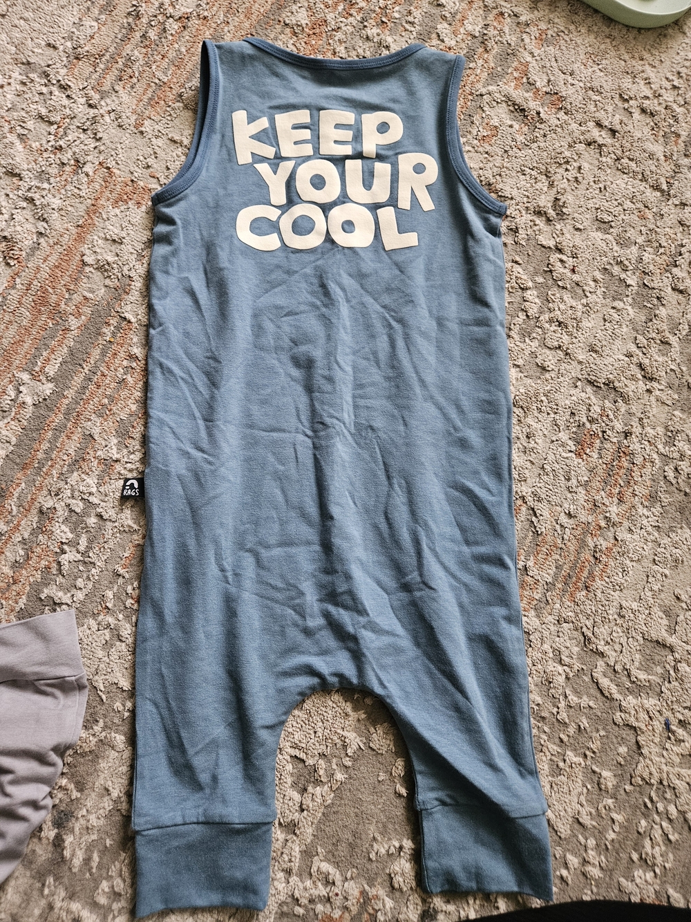Keep Your Cool Blue Kids One-Piece Romper